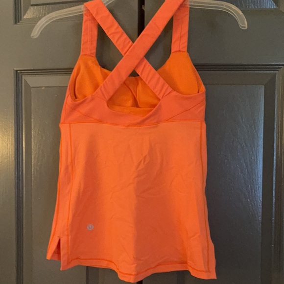 Lululemon cross tank with built in bra - Picture 2 of 5